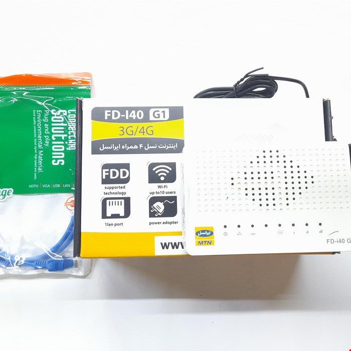 مودم FD-i40G1 سیمکارتی آنلاک ایرانسل استوک جعبه دار