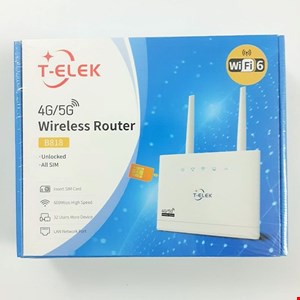 مودم سیمکارتی آنلاک T_ELEK مدل B818 k نو و پلمپ