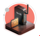 مودم سیمکارتی TD-LTE (ویژه بسته های اقتصادی و با حجم بالا)